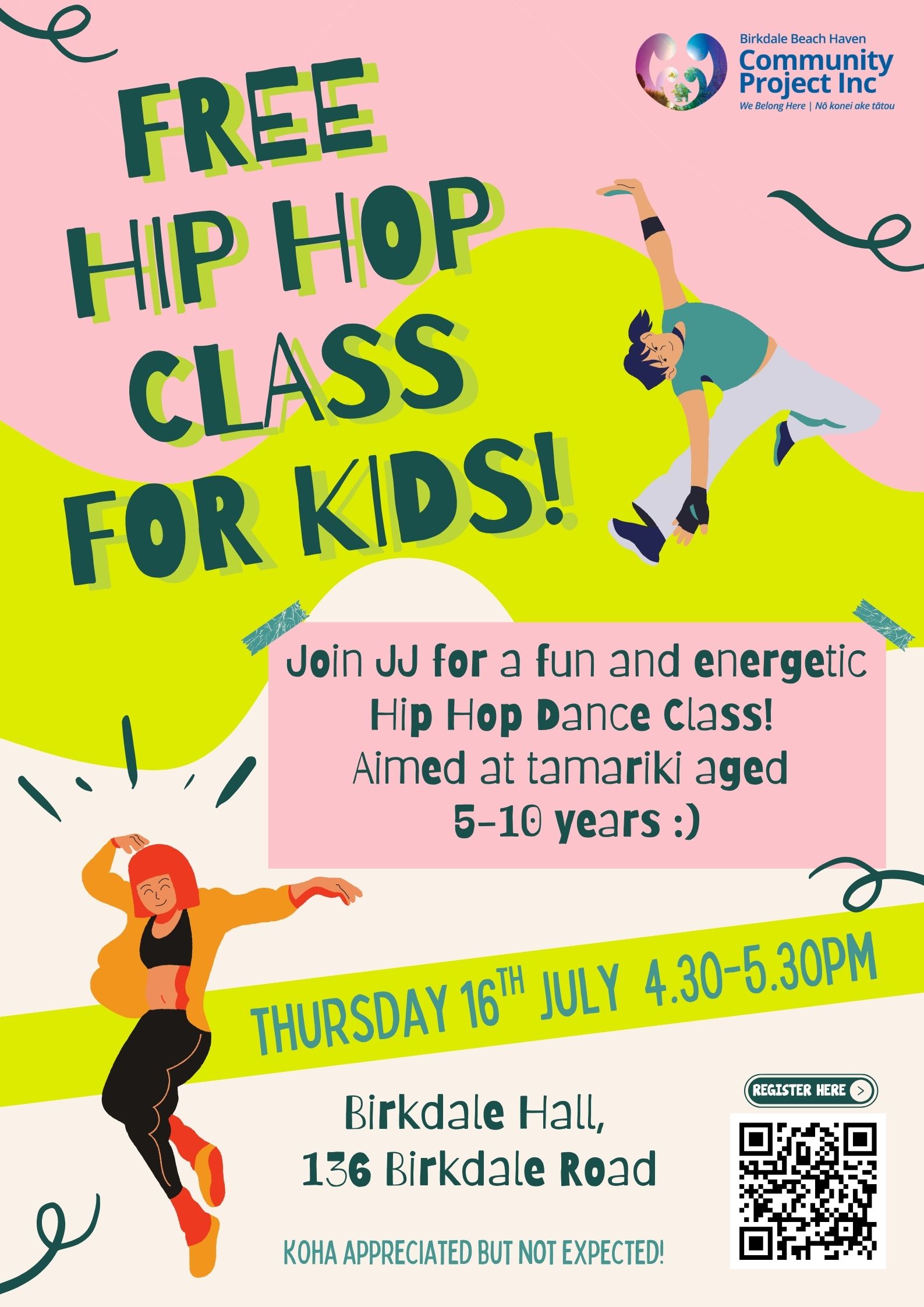 Free hip hop trial class